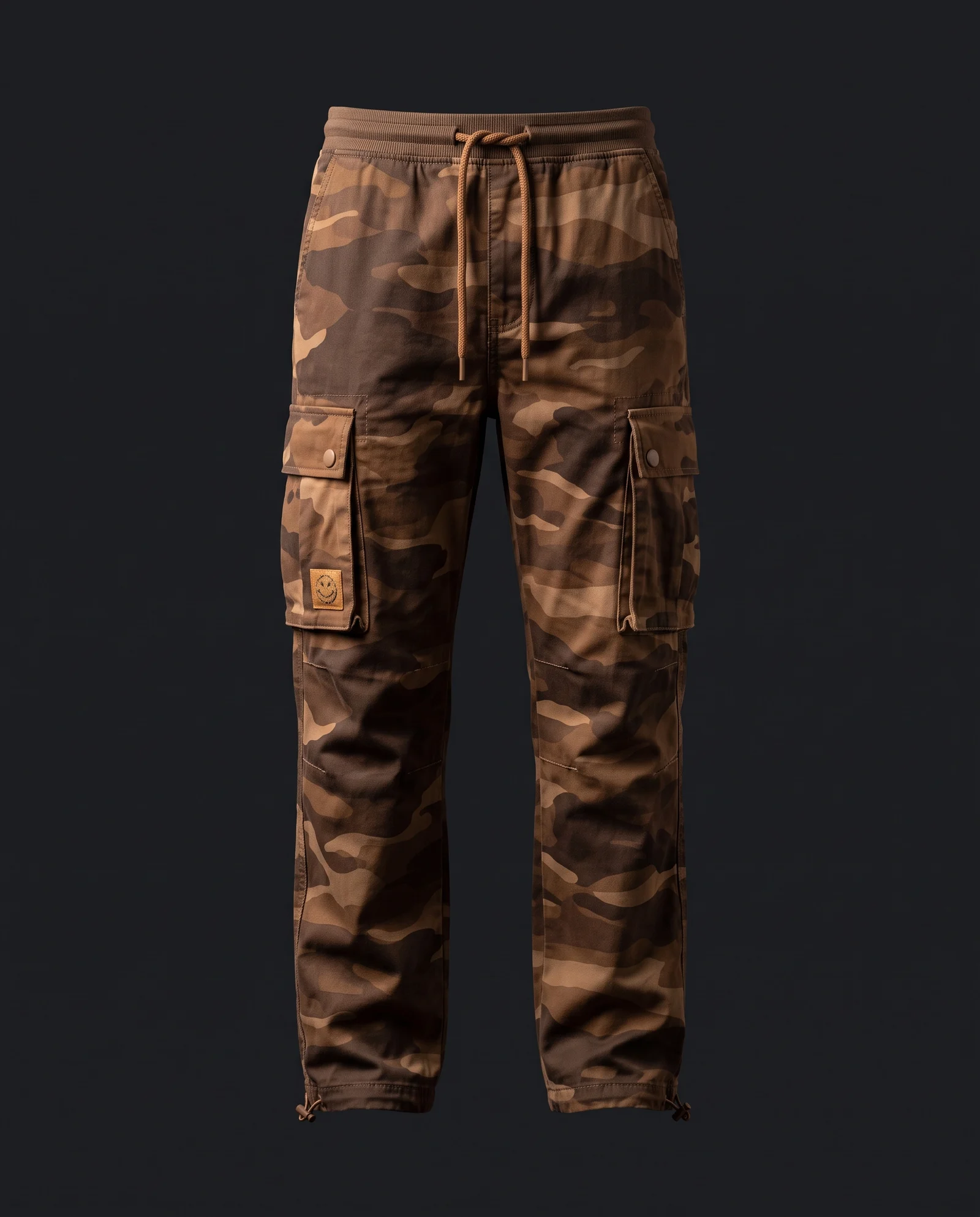 Camo Cargo — Mocha, front