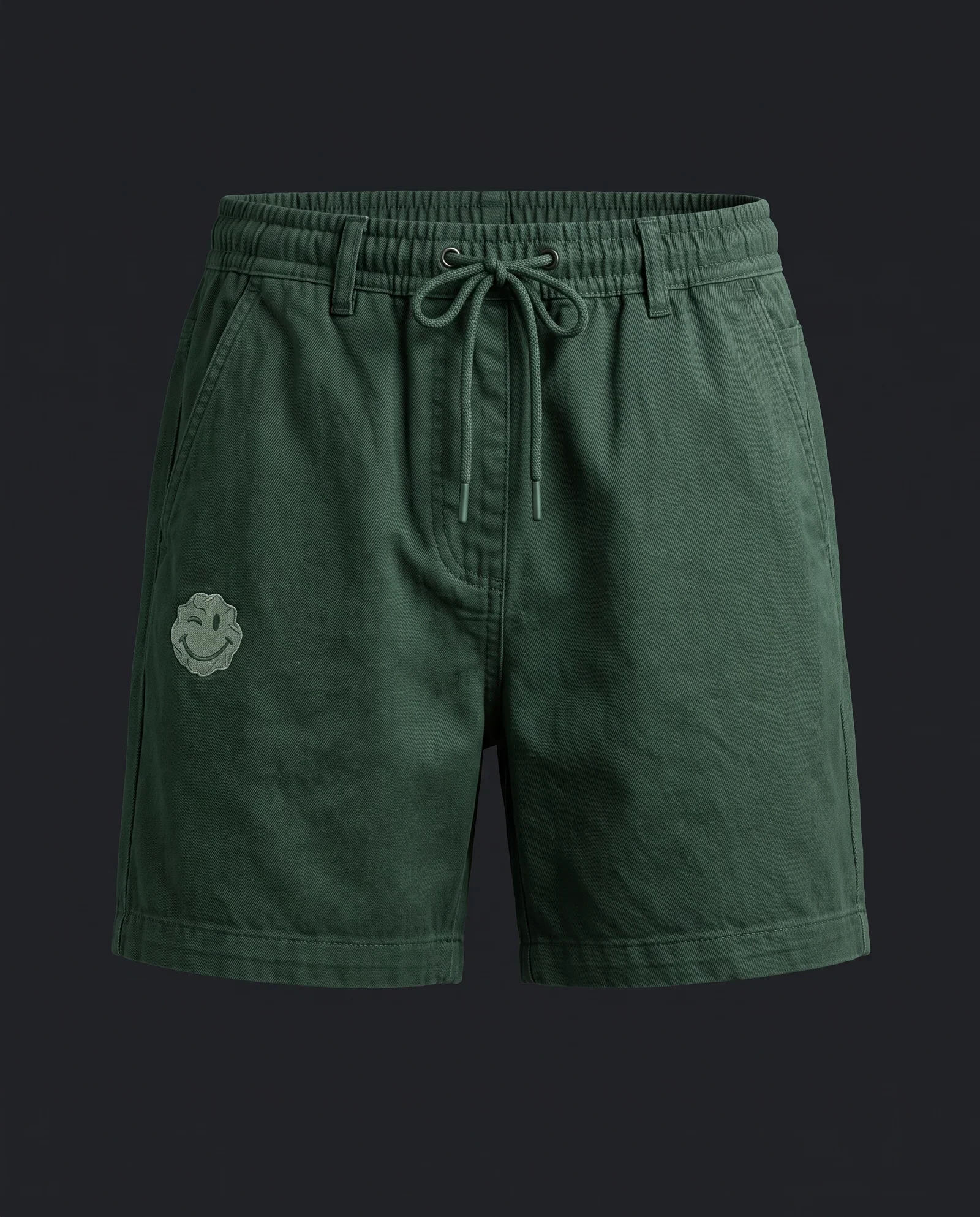 Crumb Shorts — Forest, front
